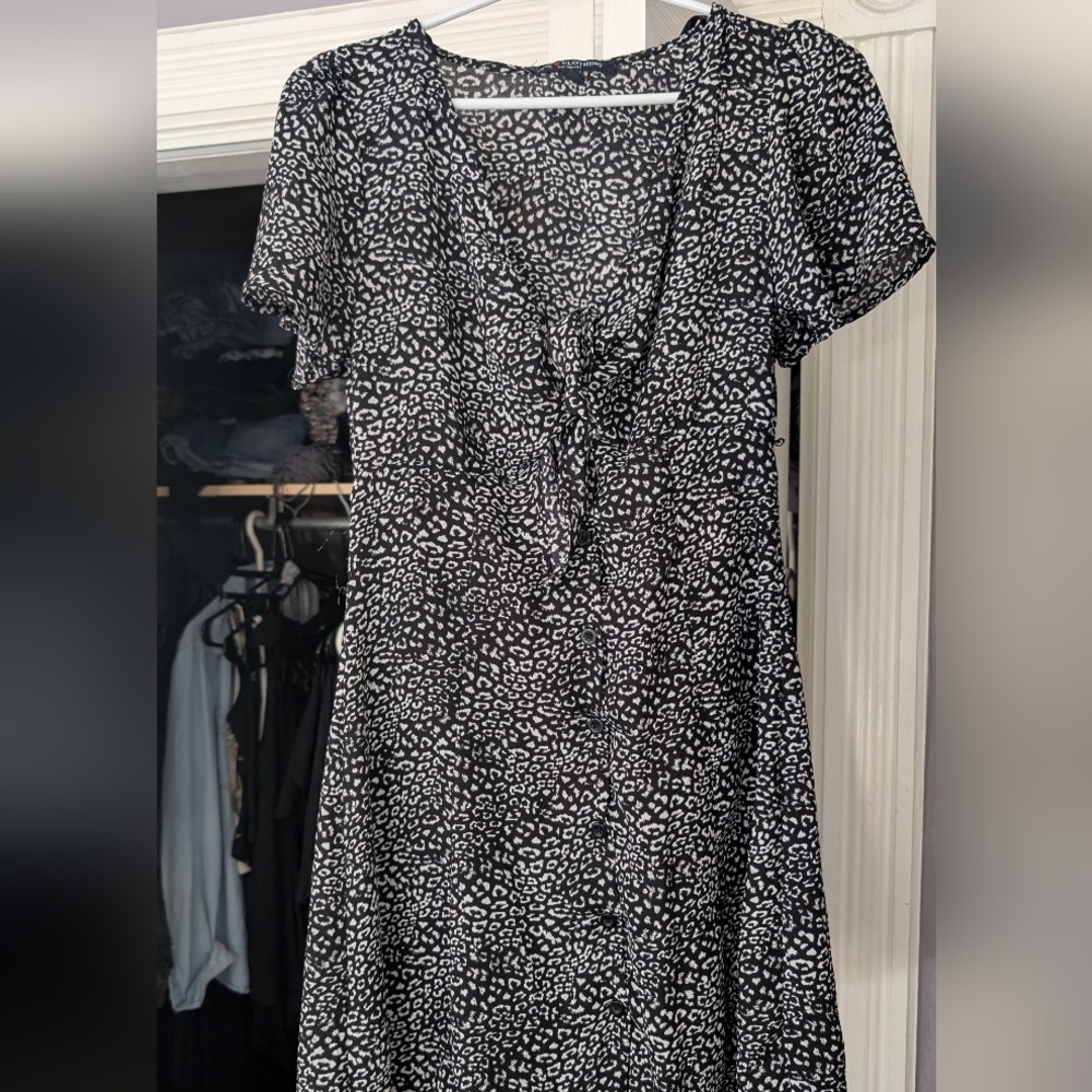 One Clothing Animal Print Dress